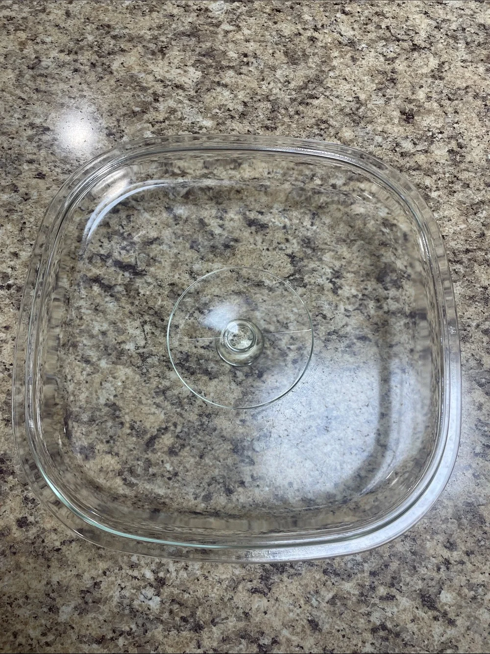 Pyrex CorningWare (P-10-C-1) 10in Glass Replacement Lid. GUC